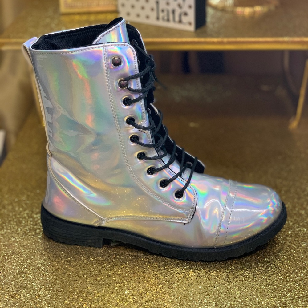 Iridescent Boots